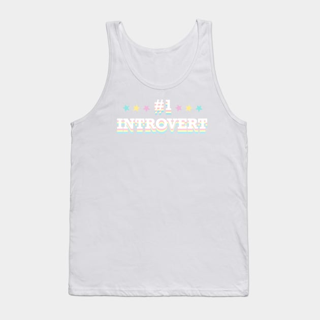 #1 Introvert Tank Top by jzanderk